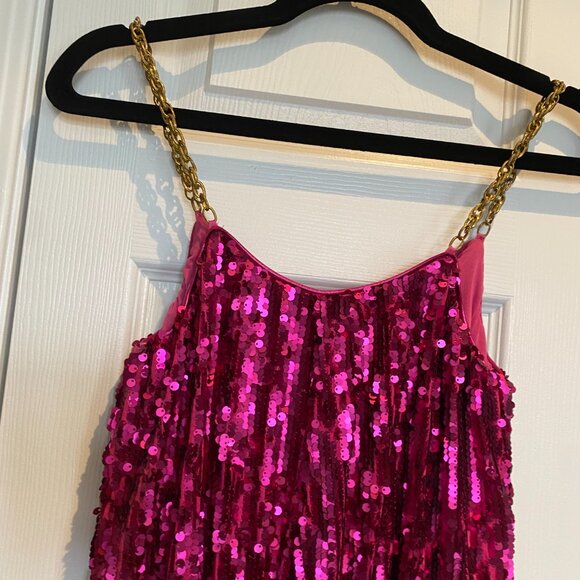 Dress the Population Pink Sequin Mini Dress – Size Small - Picture 5 of 7
